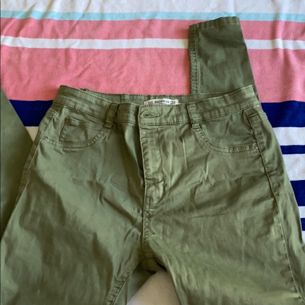 Green pants
